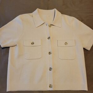 J. Crew Short-Sleeve Cardigan